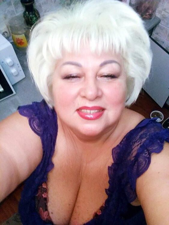 Luda mature blonde with big tits from Minsk, Belarus