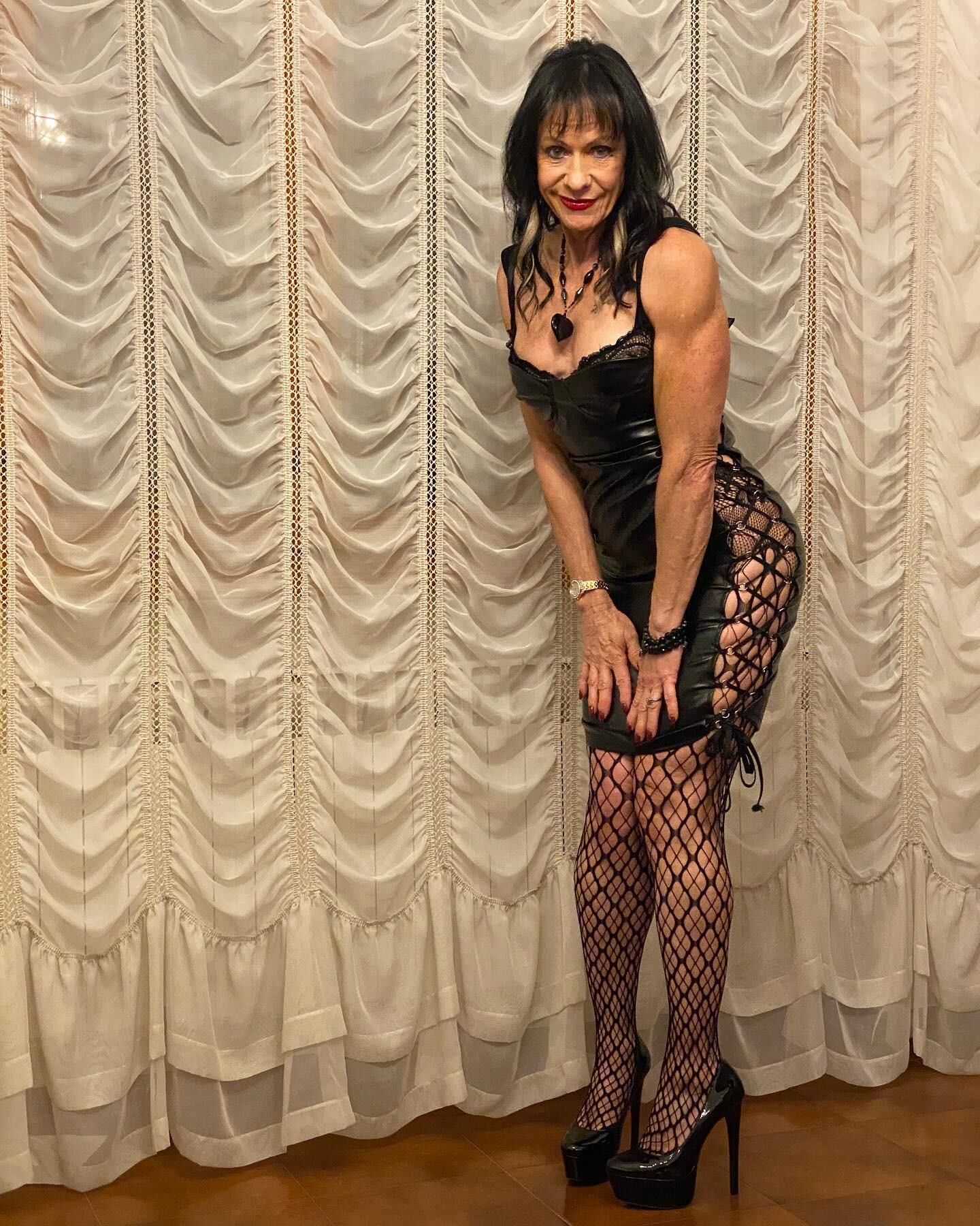 Milf, Mature,Lack, Nylons 
