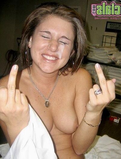 Middle finger aka good bitches fuck feminism