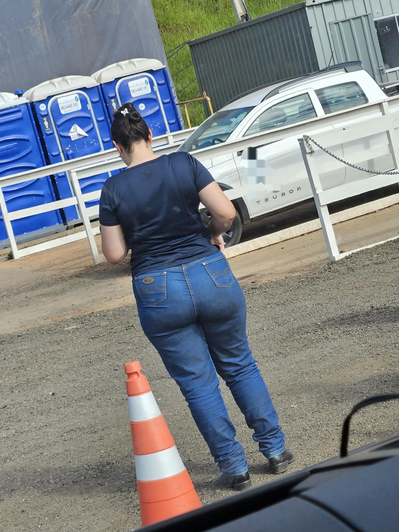 Candid Pawgs Tight Jeans and Pants