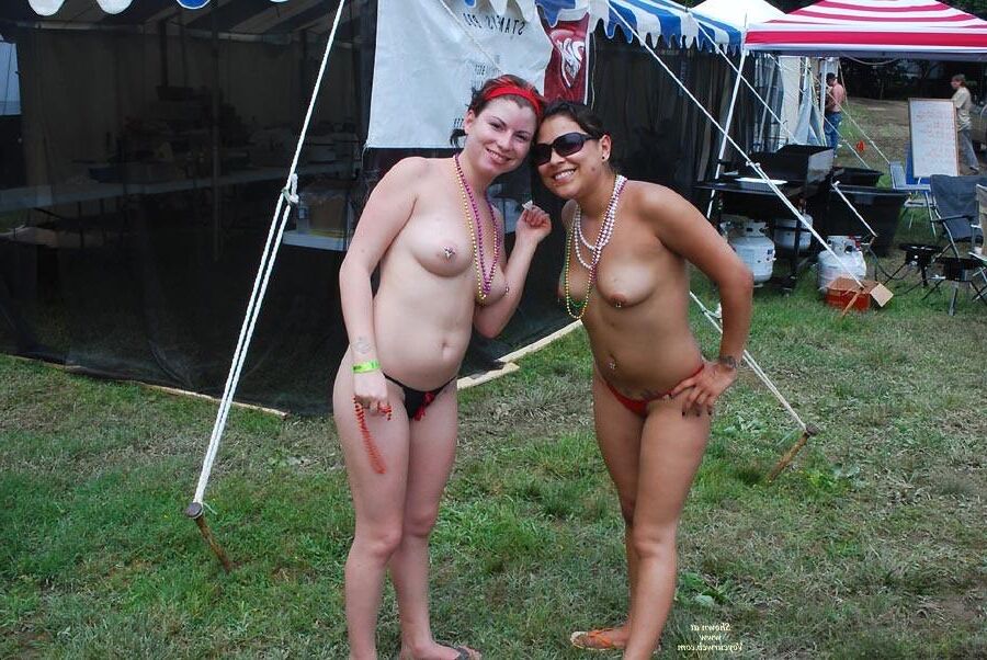Mom, Auntie, daughter Family Fun Time in Public