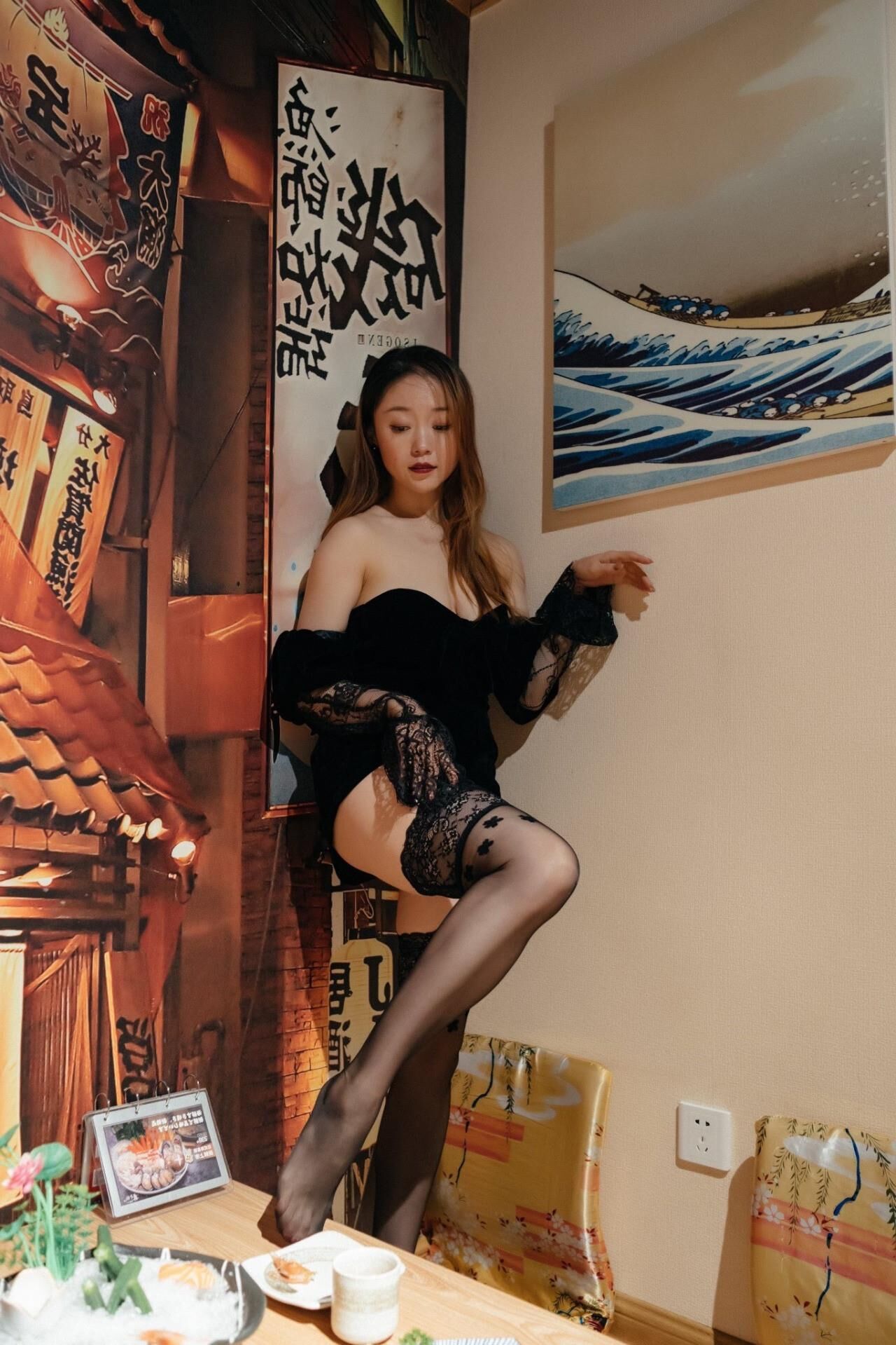 Collants japonais / nylon / collants / bas.