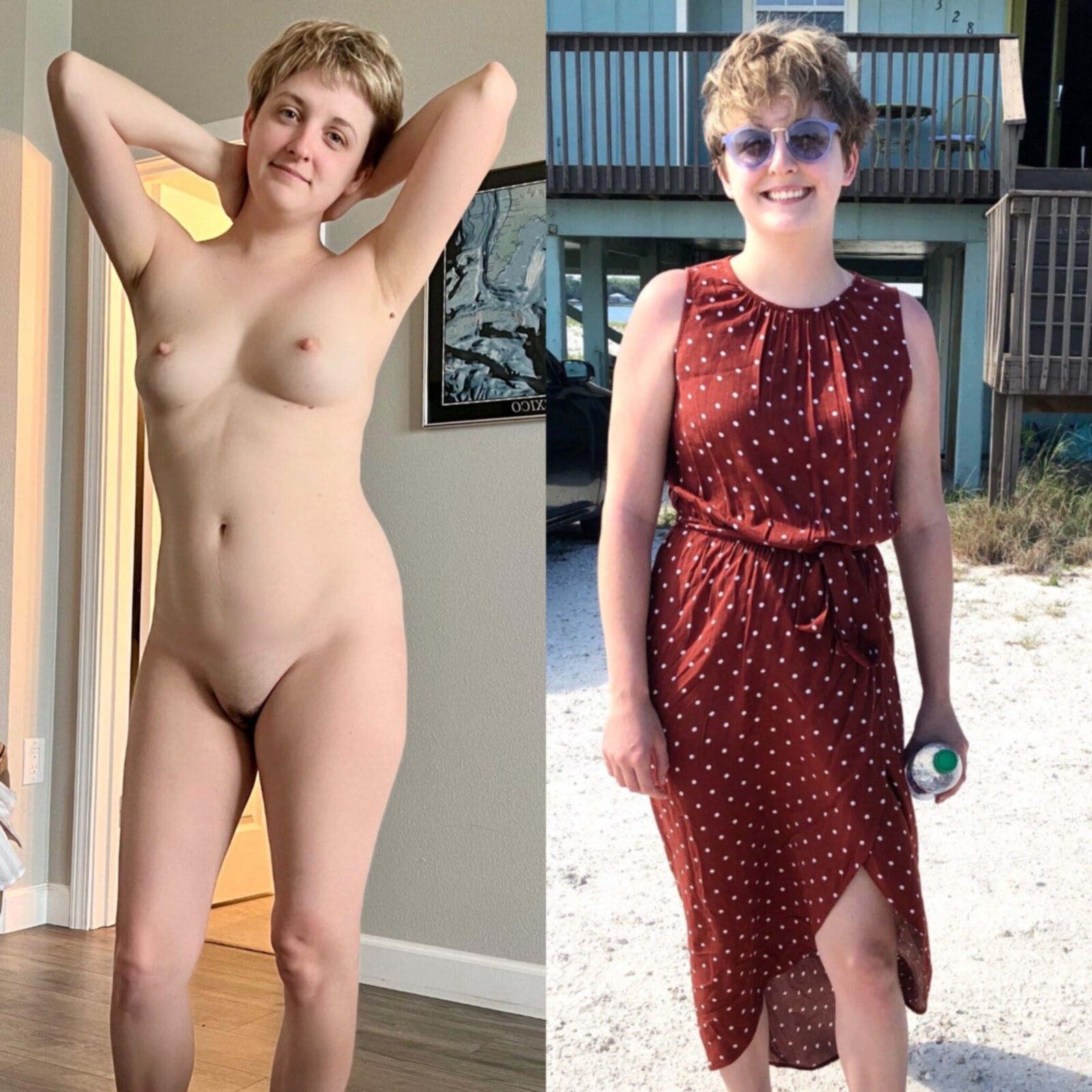 dressed undressed Amateurs #