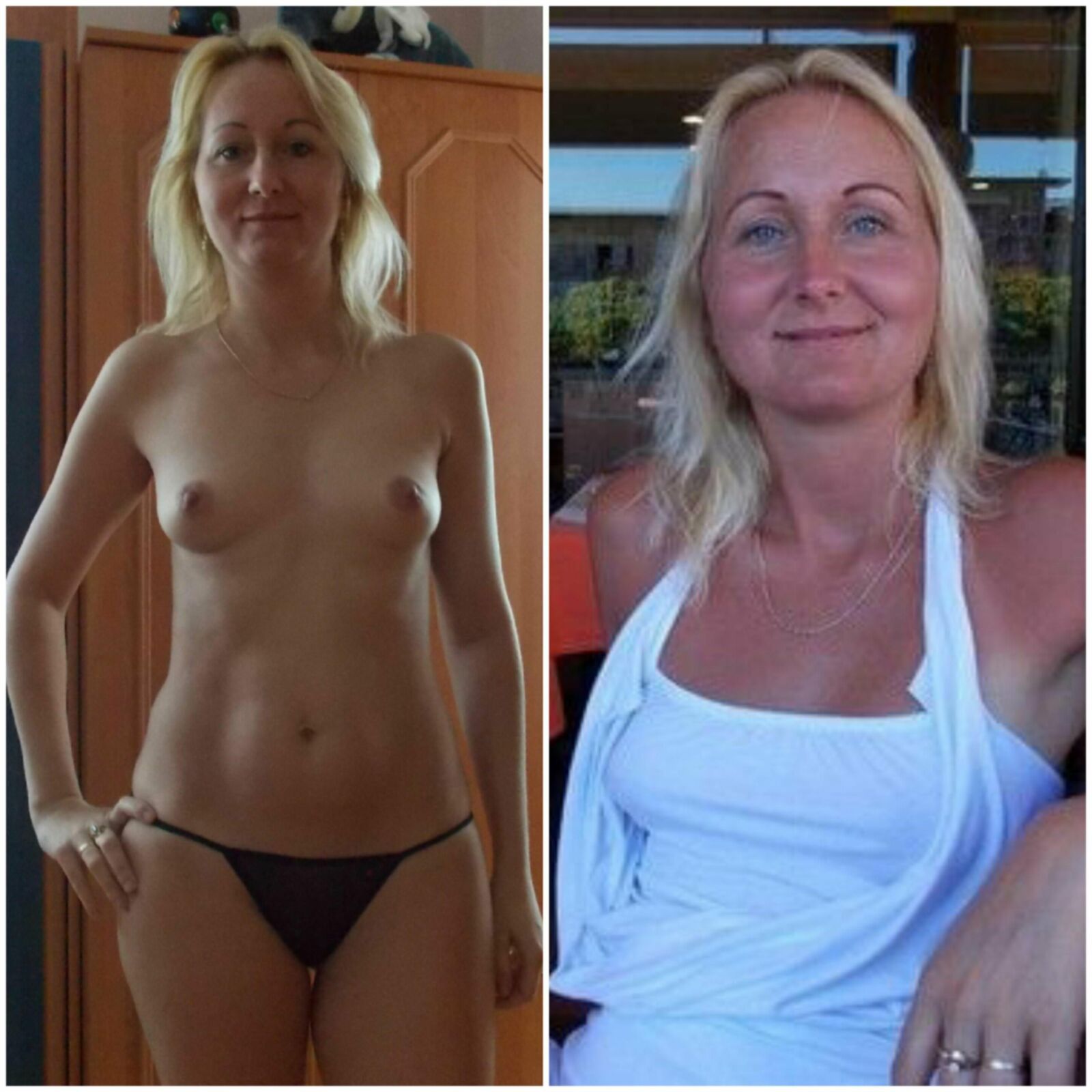 dressed undressed Amateurs #