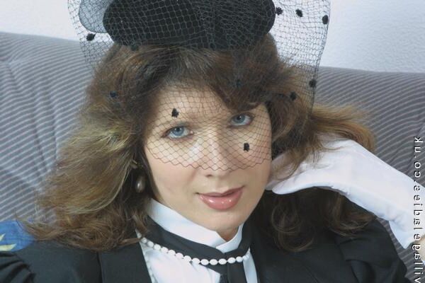 Lorraine in a veil