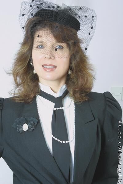 Lorraine in a veil