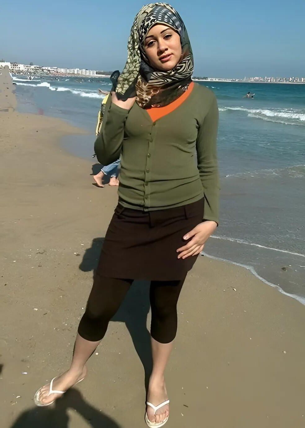 Vintage Turkish Hijab Sexsi Photo
