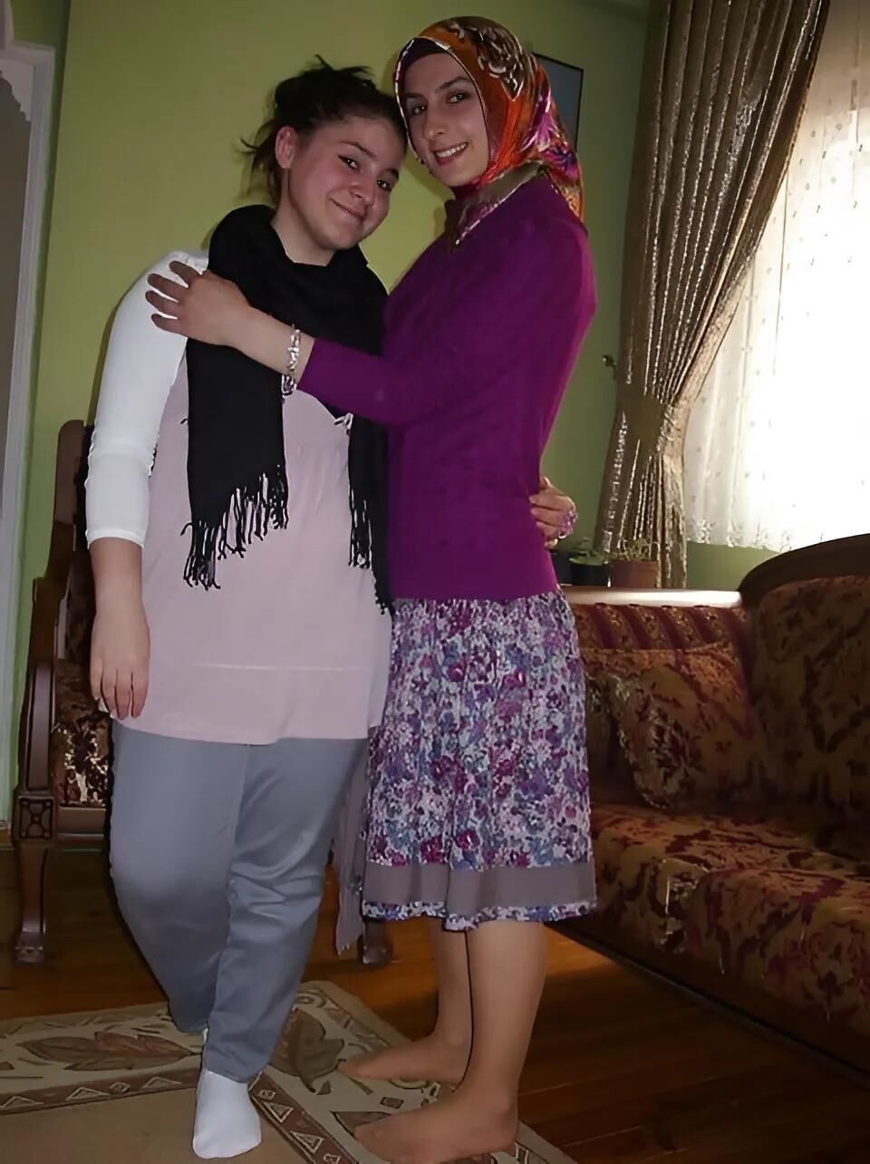 Vintage Turkish Hijab Sexsi Photo