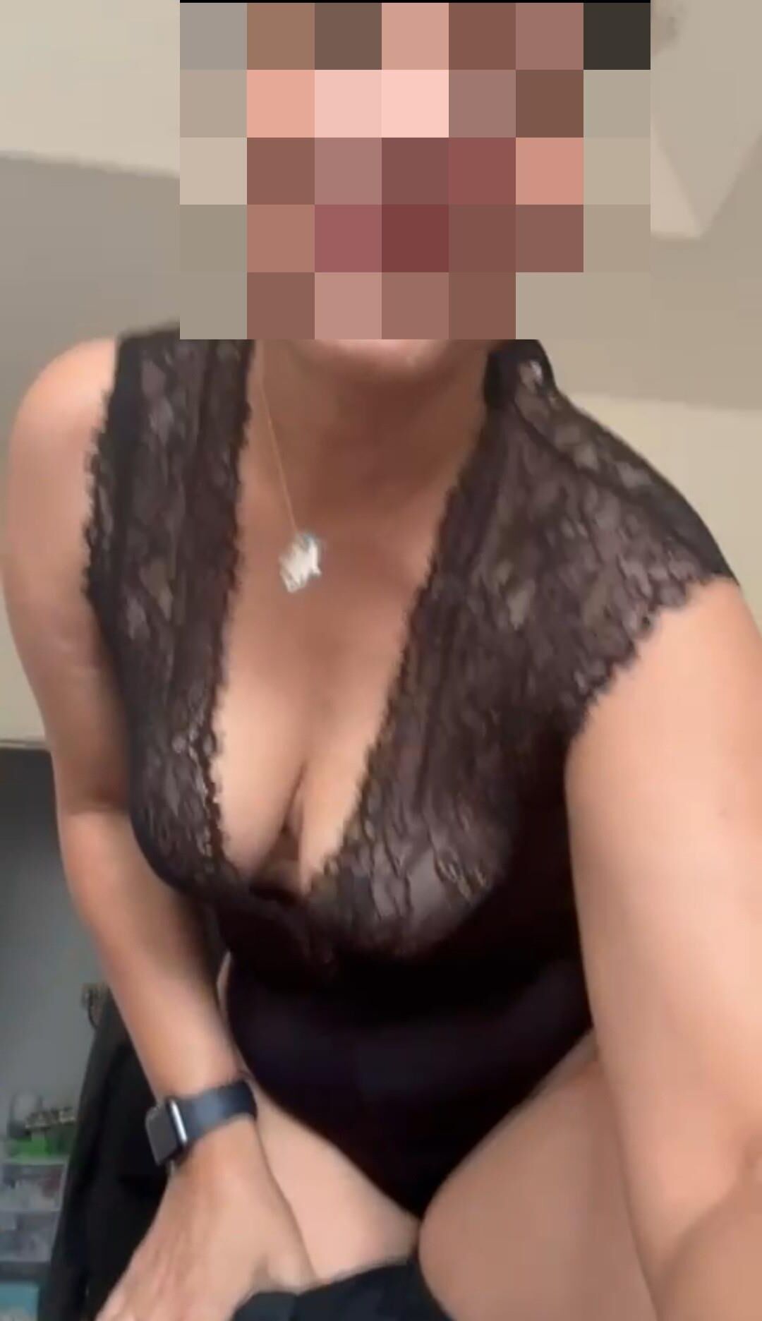 BBW en partie supérieure à lacets noirs