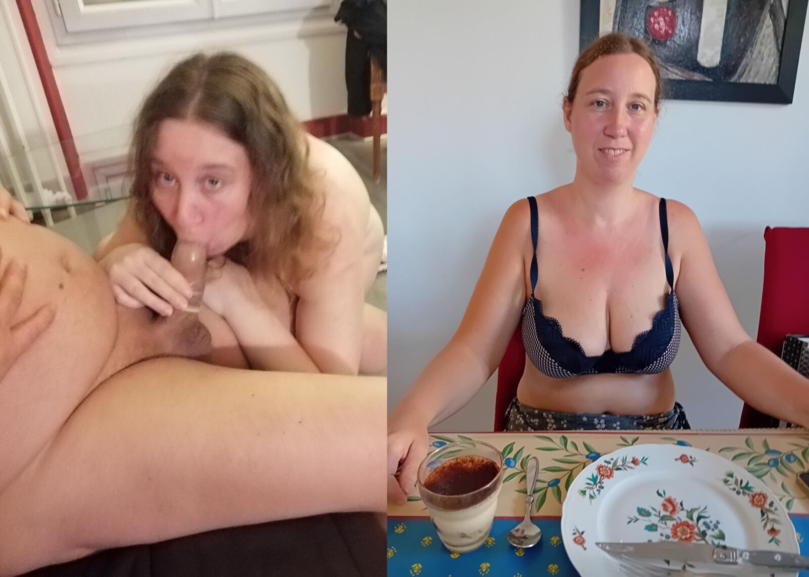 Femmes avec une bite en em
