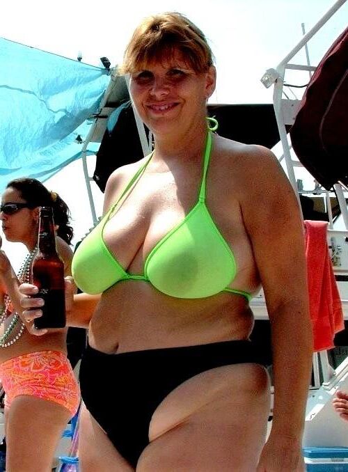 Milf Granny Nadador de nado