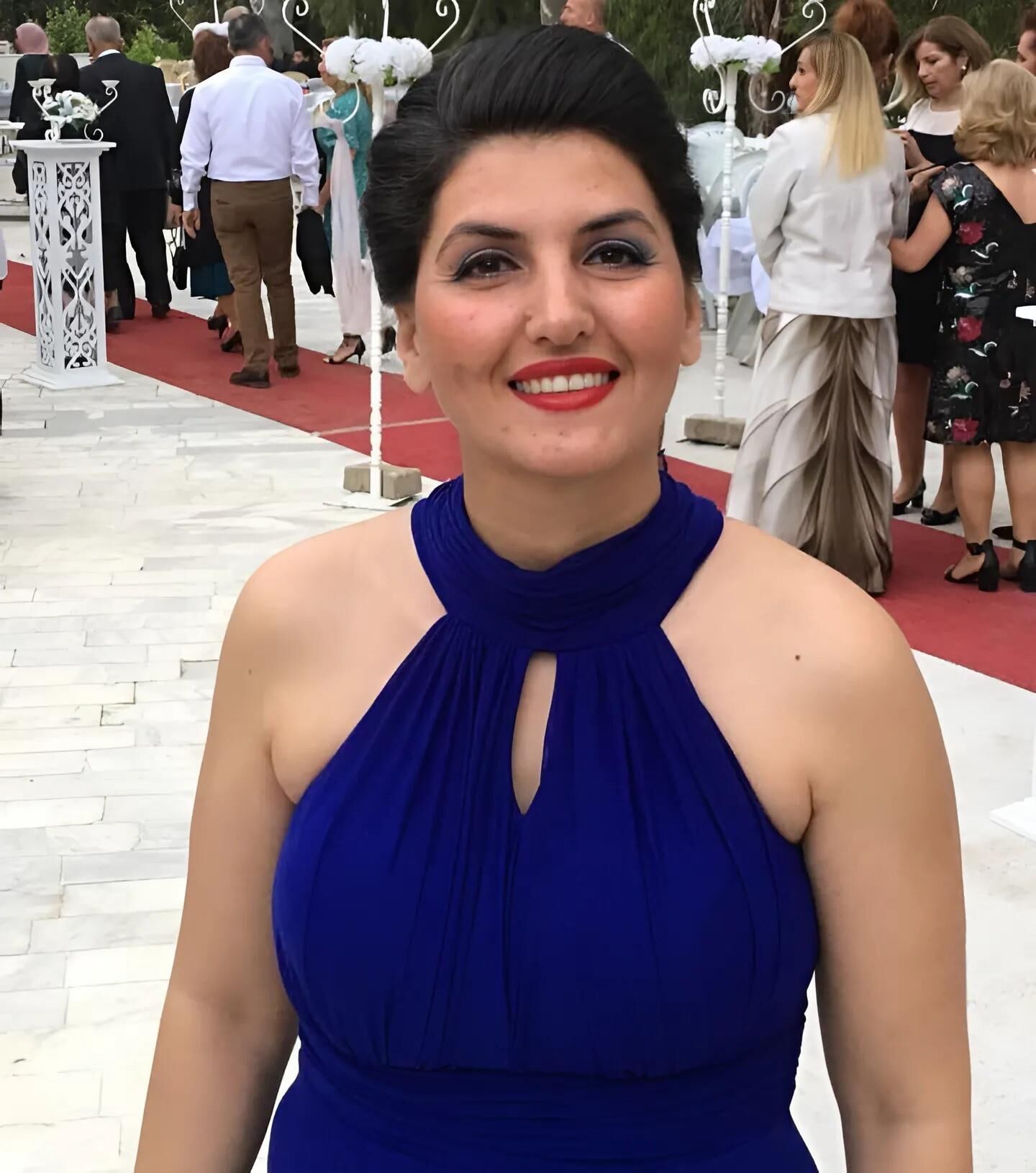 Türkische reife Dame Bild