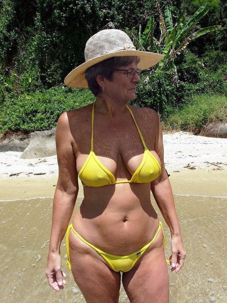 Milf Granny Nadador de nado