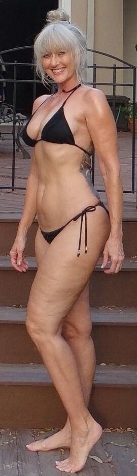 Milf Granny Nadador de nado