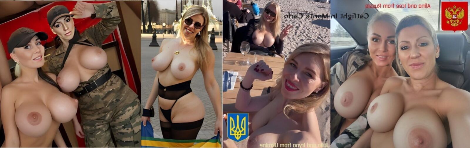 Monte Carlo Catfight Alina/Icee(Russia) vs Julia/Iryna(Ukraine)