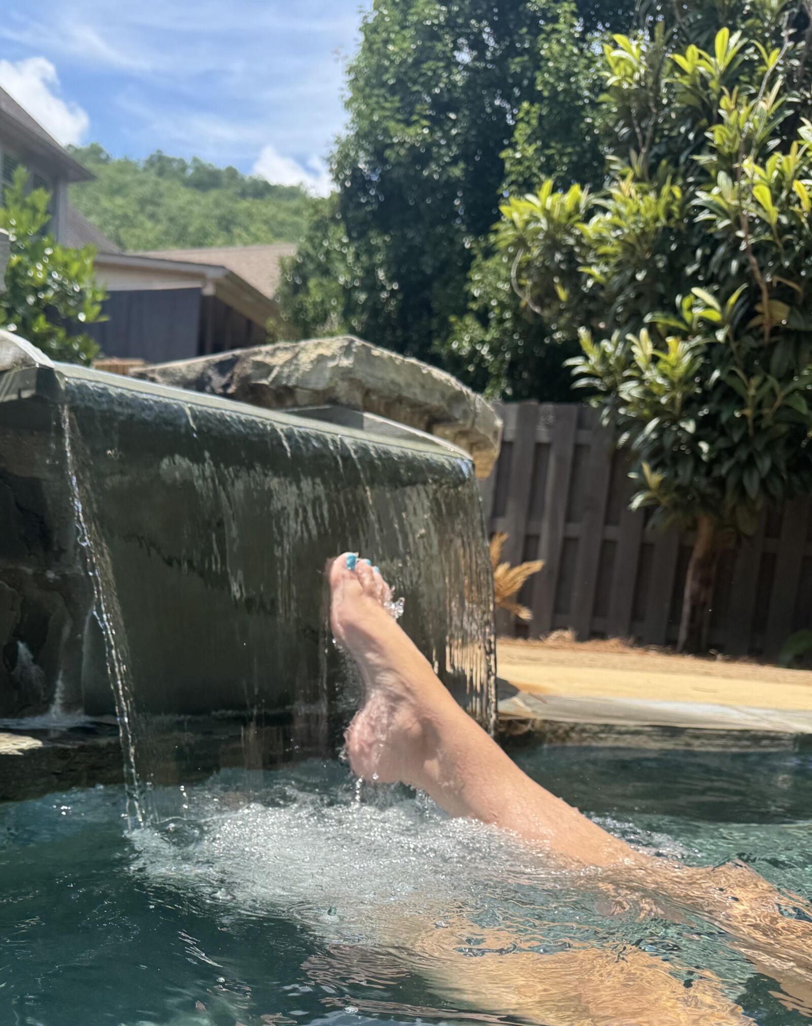 Dia da piscina