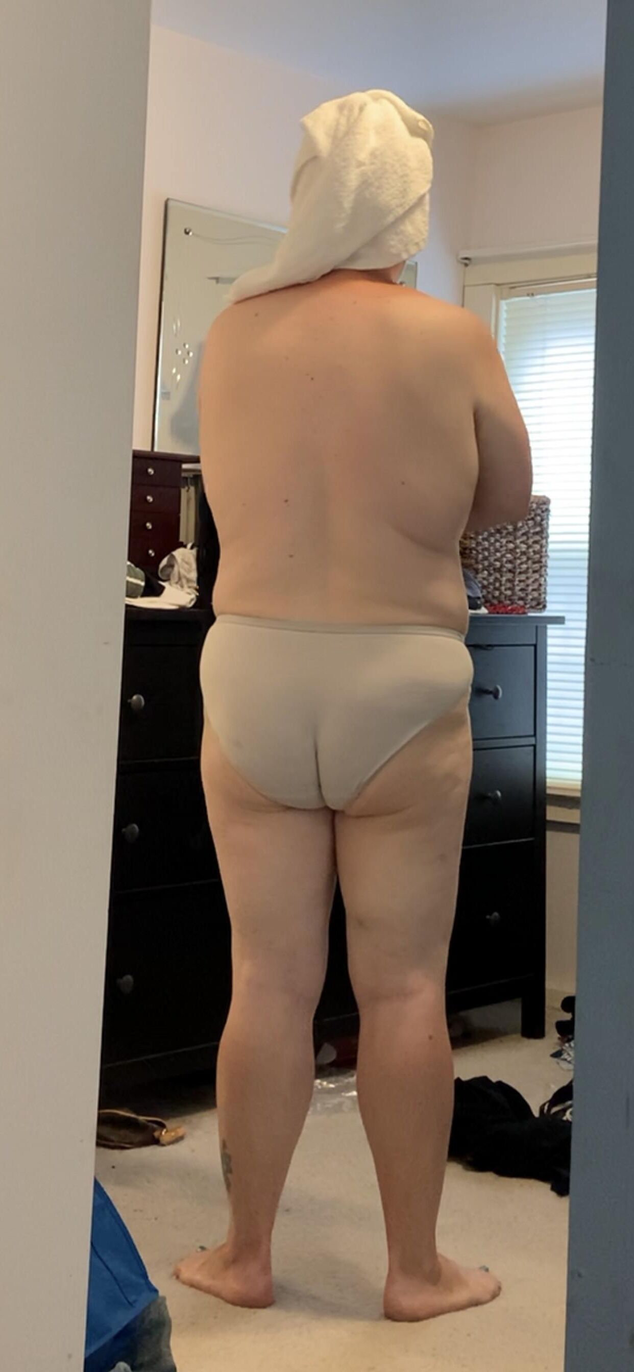 Jennifer bbw esposa preparándose