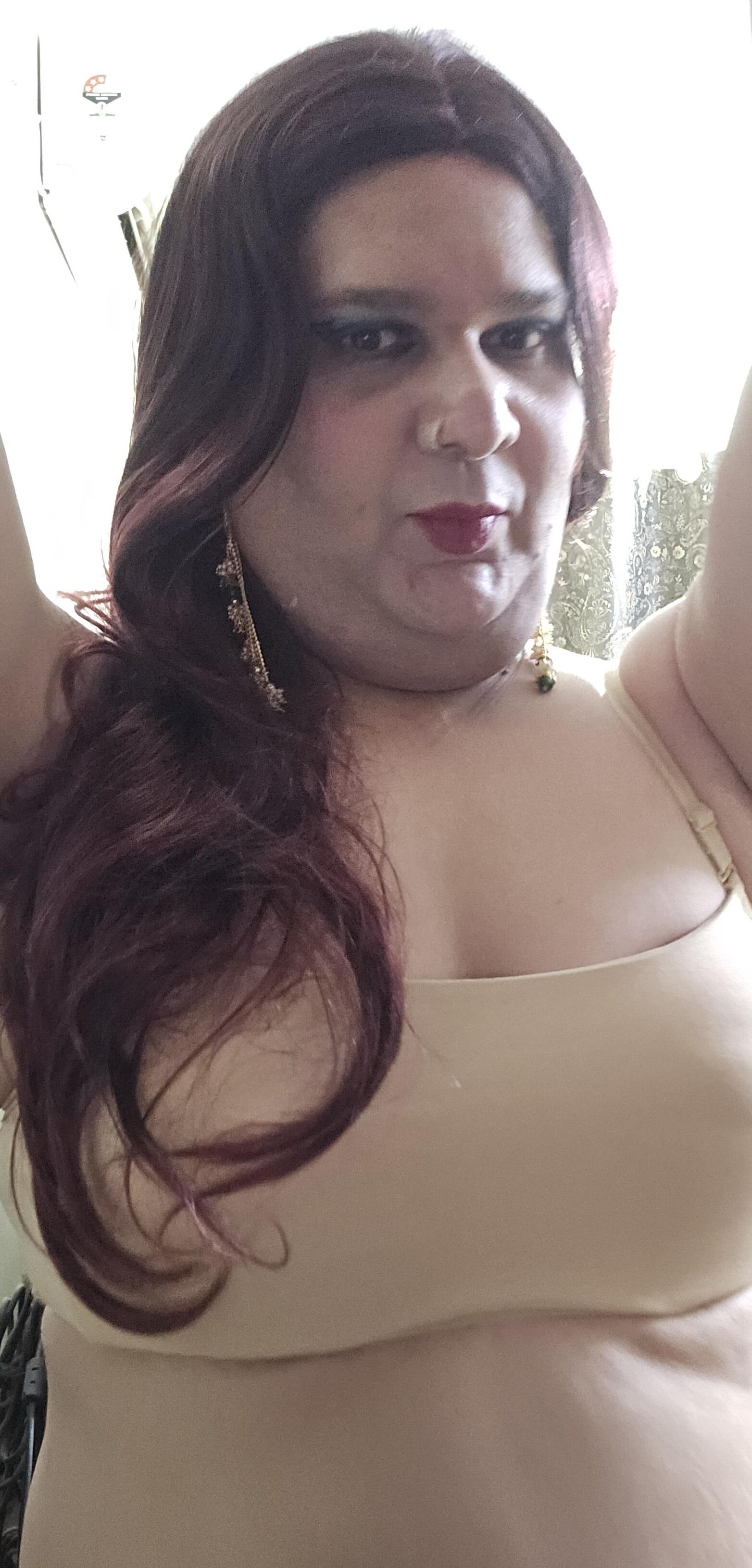 Redhead Shemale Monica M Closeup