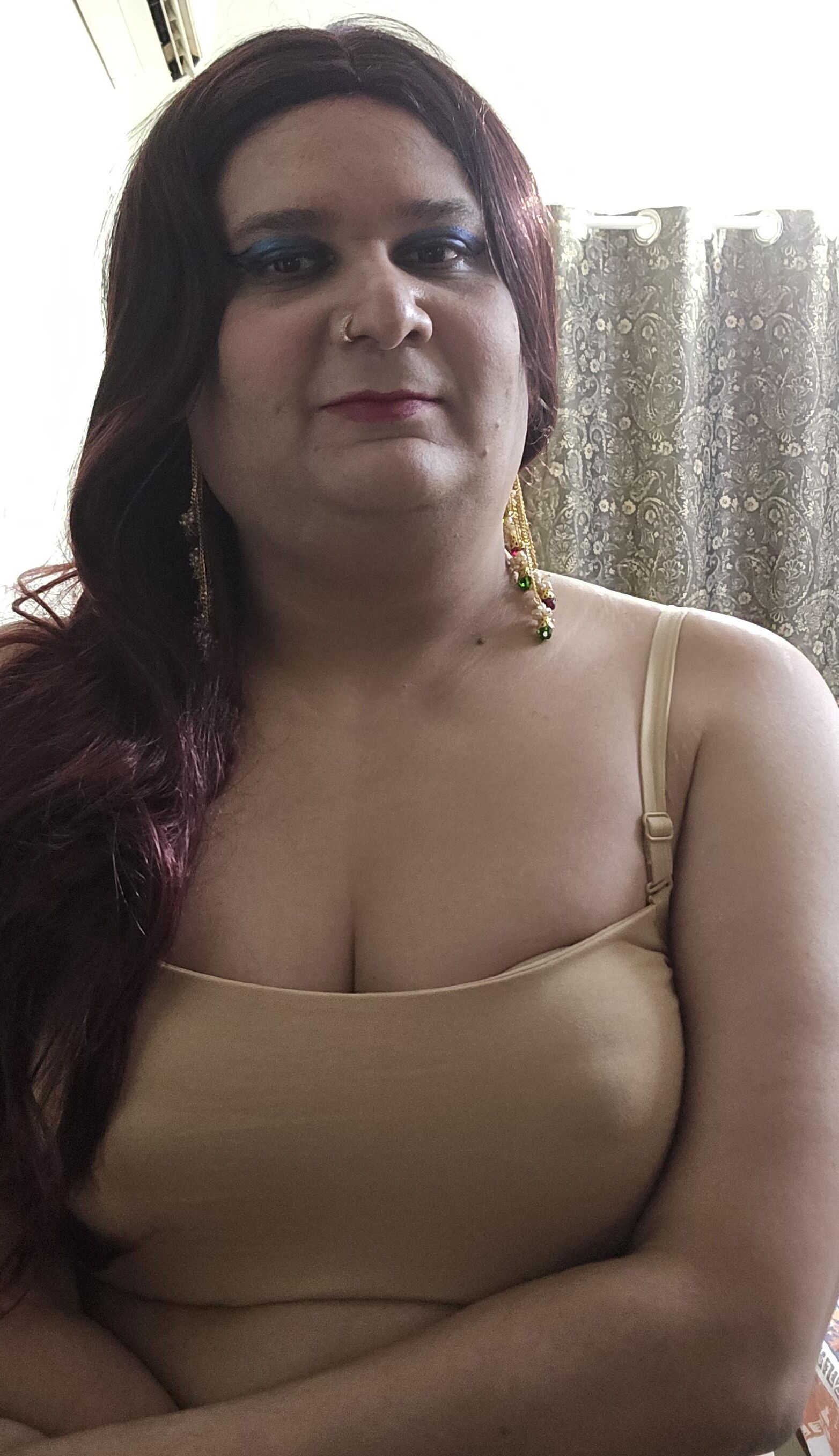 Redhead Shemale Monica M Closeup