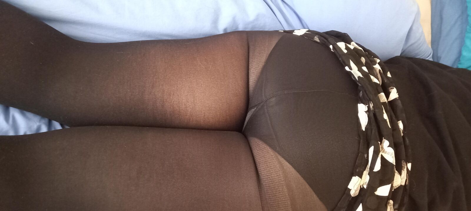 Esposa del Reino Unido opaco pantimedias upskirt