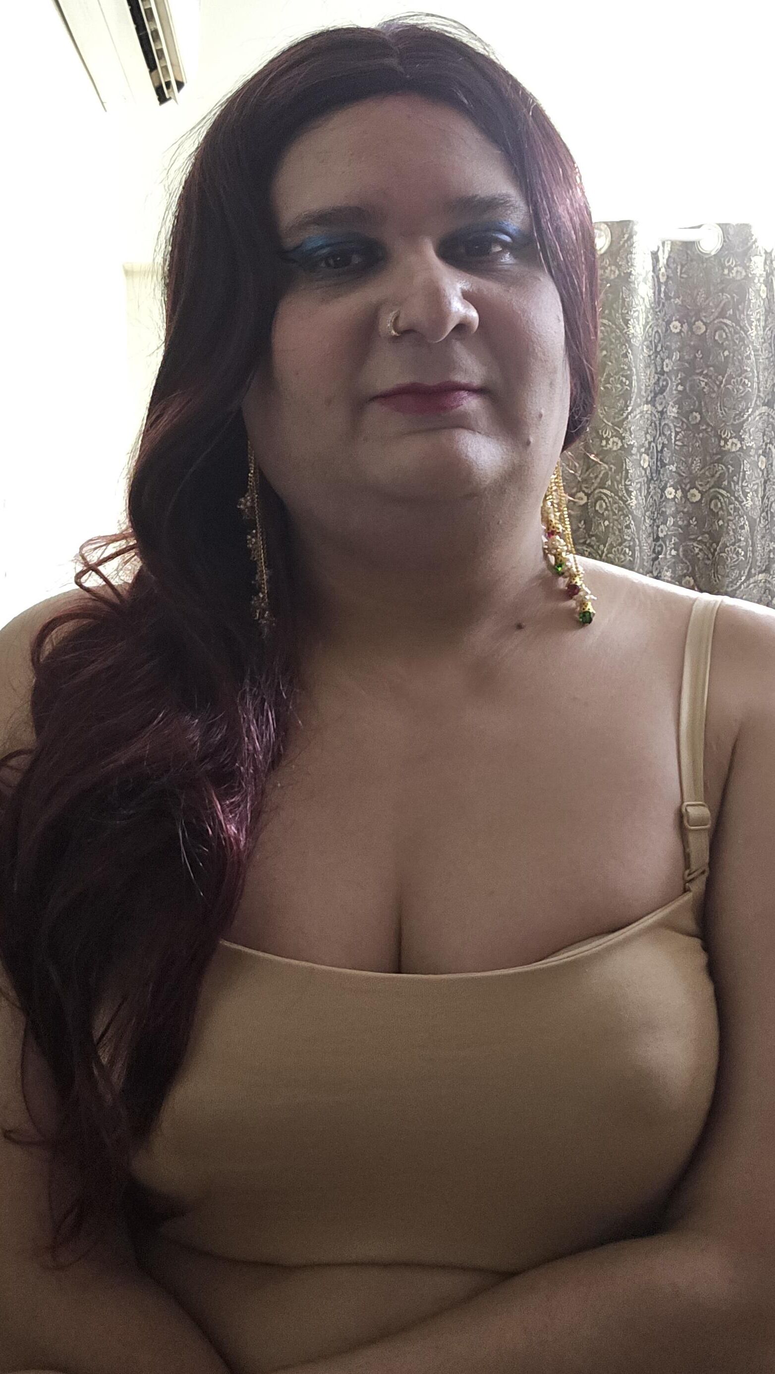 Redhead Shemale Monica M Closeup