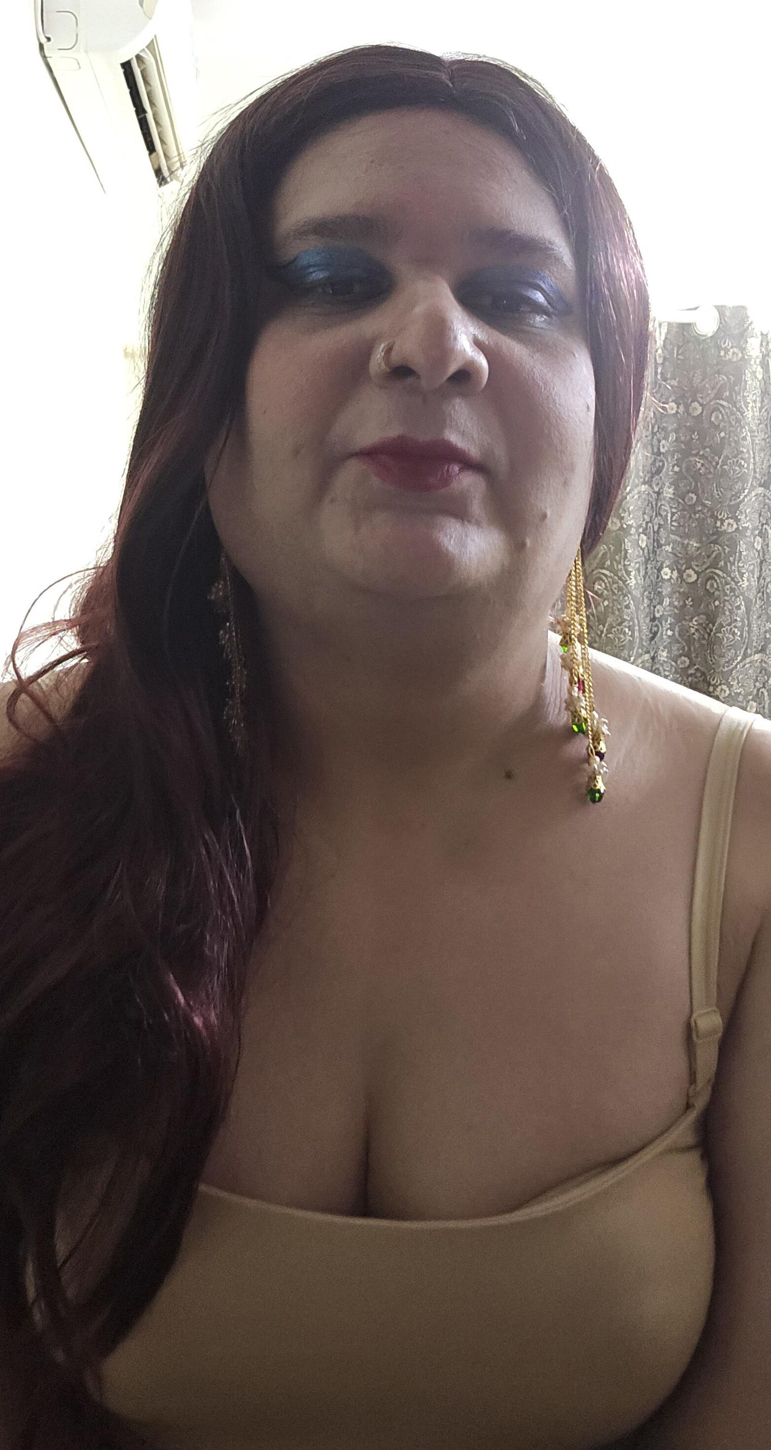 Redhead Shemale Monica M Closeup