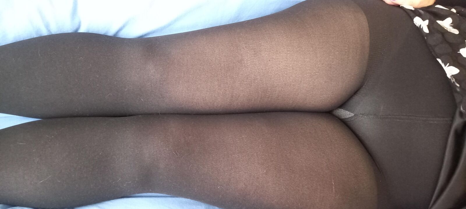 Esposa del Reino Unido opaco pantimedias upskirt
