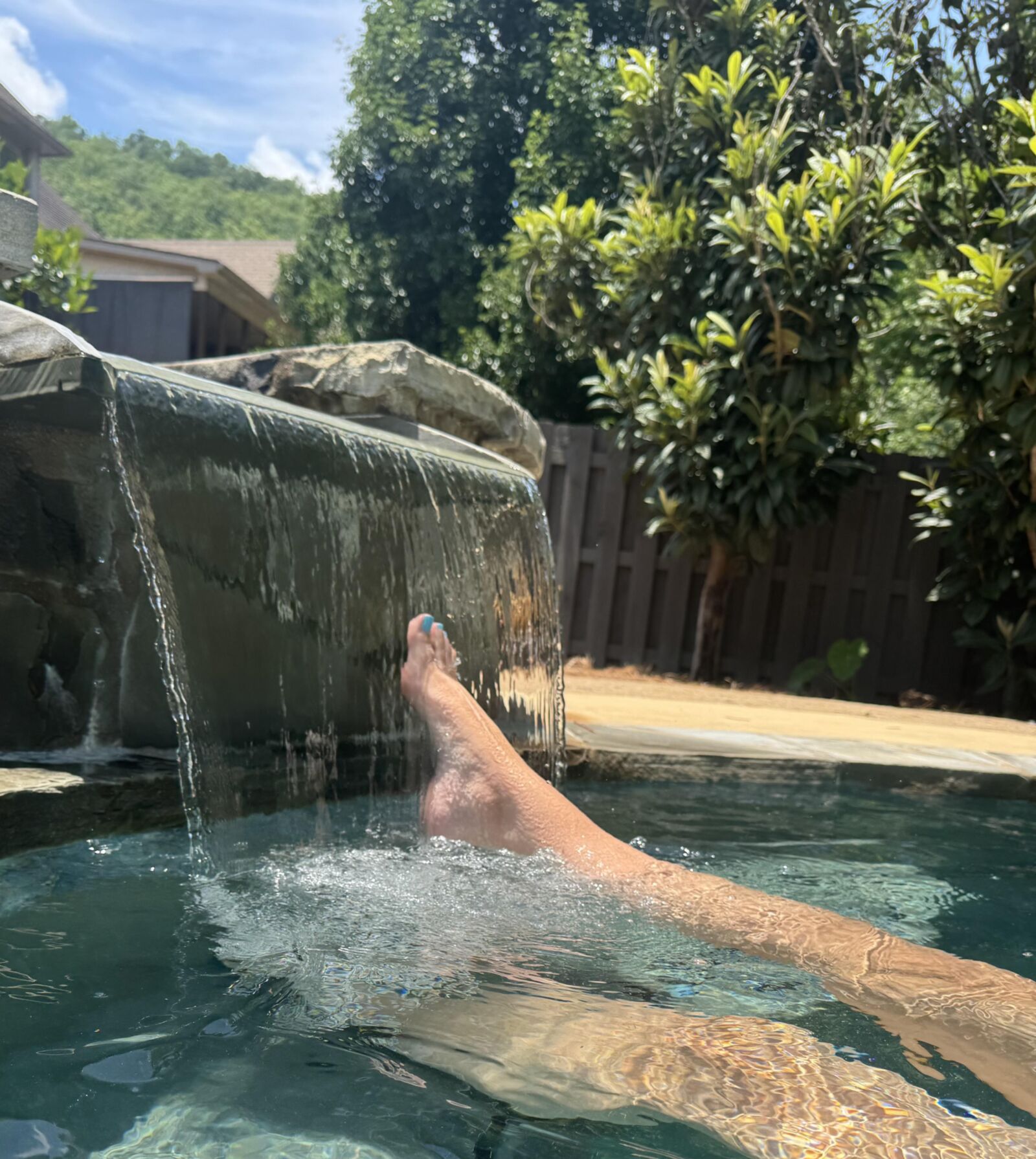 Dia da piscina