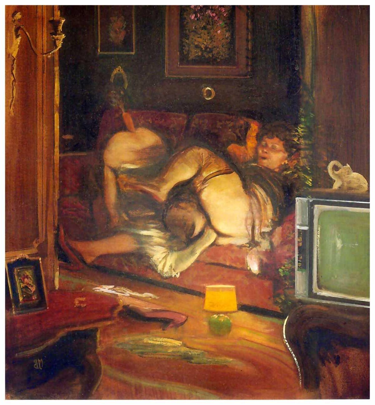 Georges Delfau femdom arte maduro