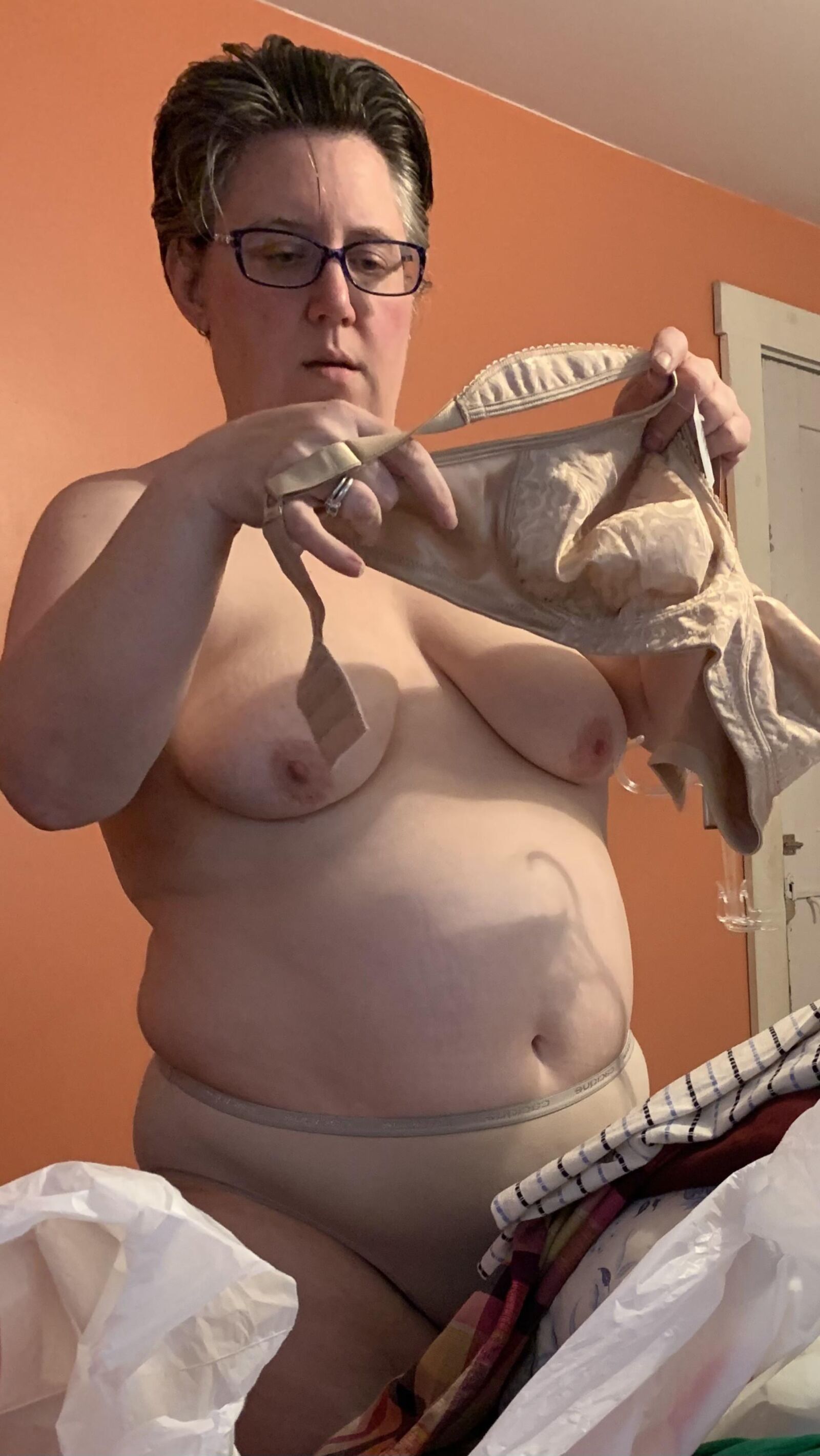 Jennifer bbw esposa preparándose