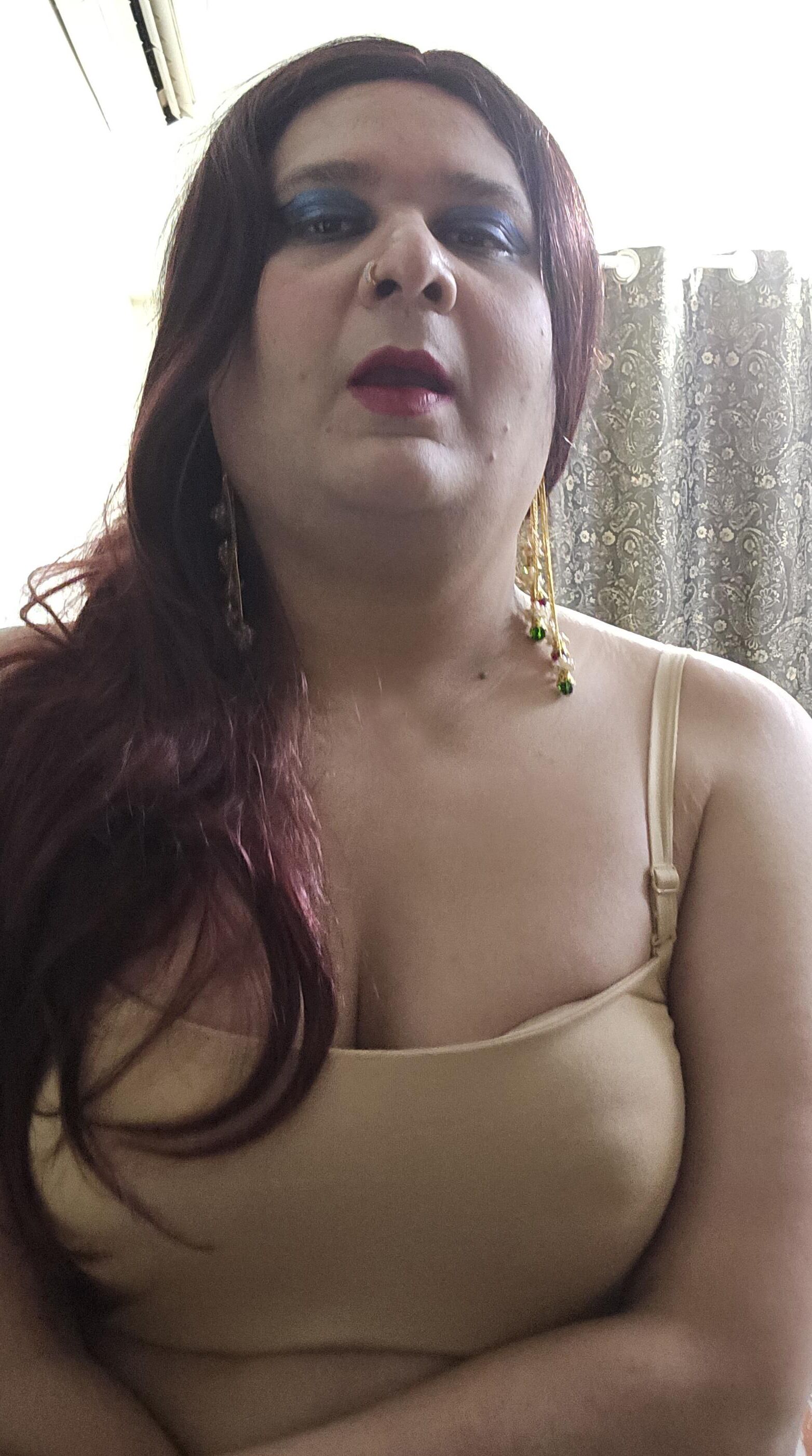 Redhead Shemale Monica M Closeup