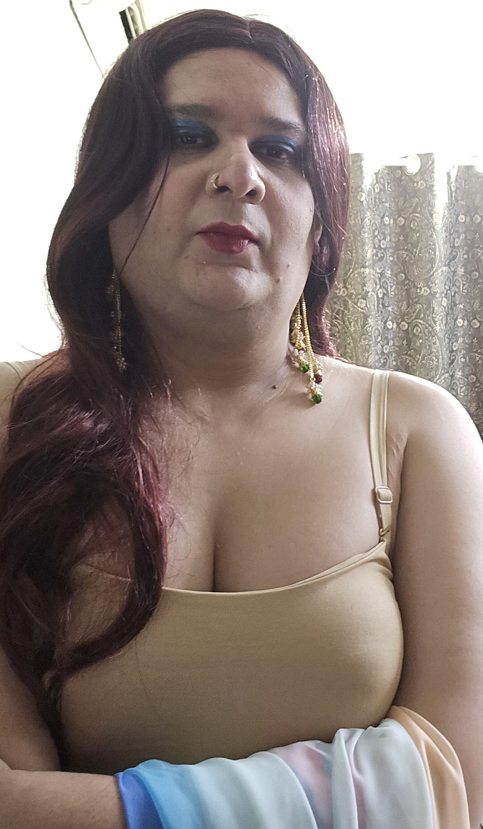 Redhead Shemale Monica M Closeup