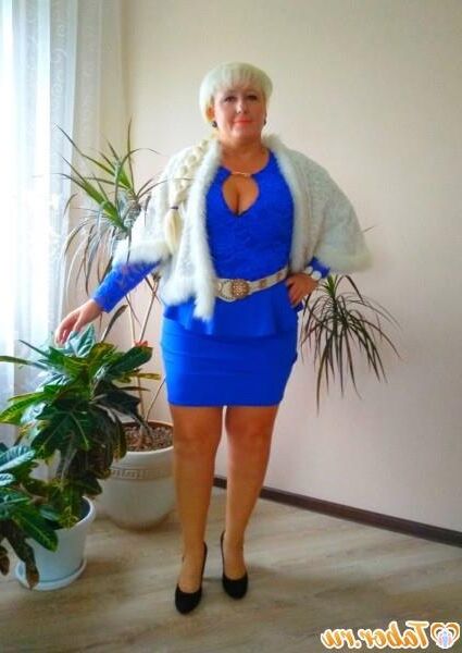 Nn lena de Bielorrusia BBW maduro con tres con platinio