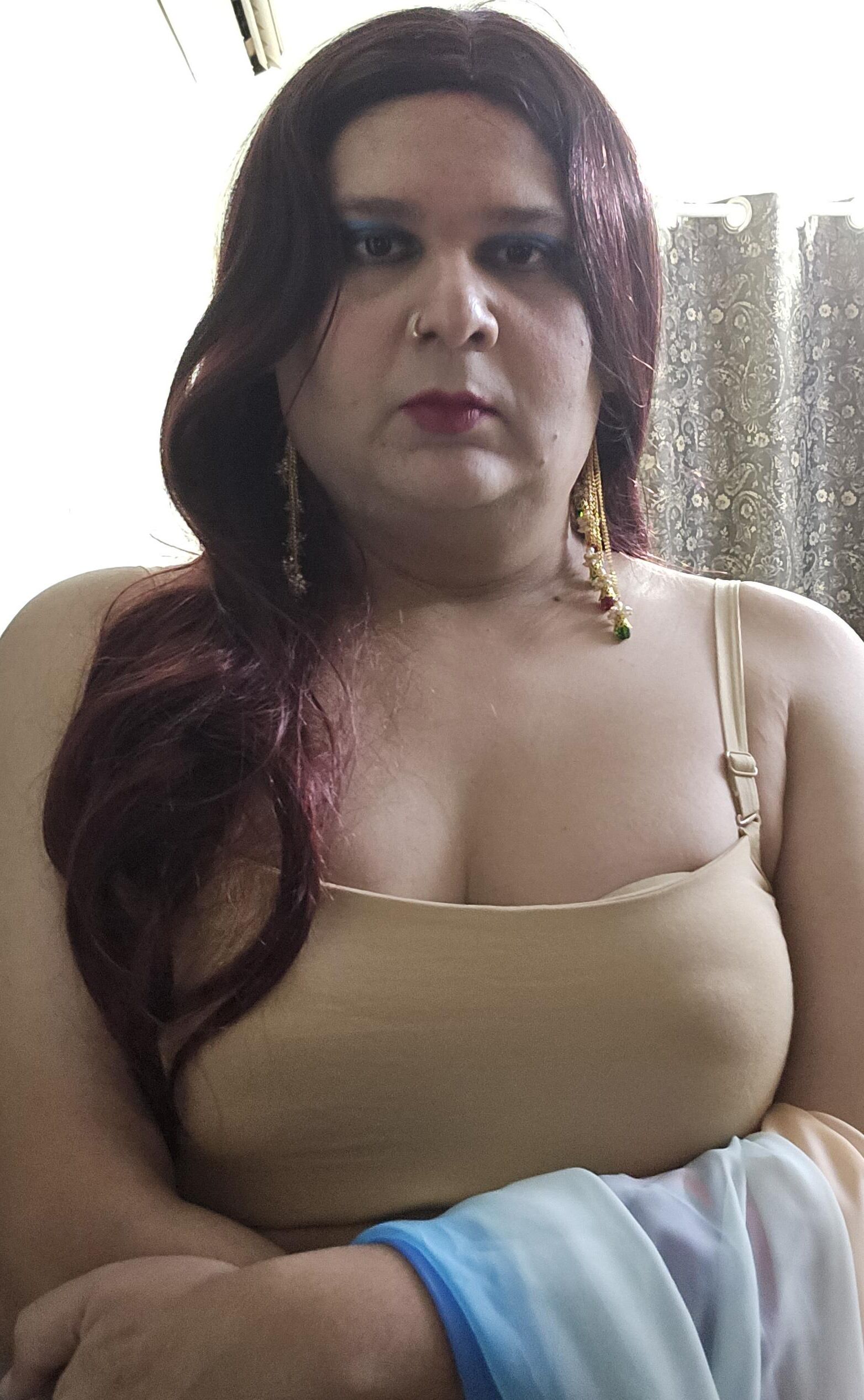Redhead Shemale Monica M Closeup