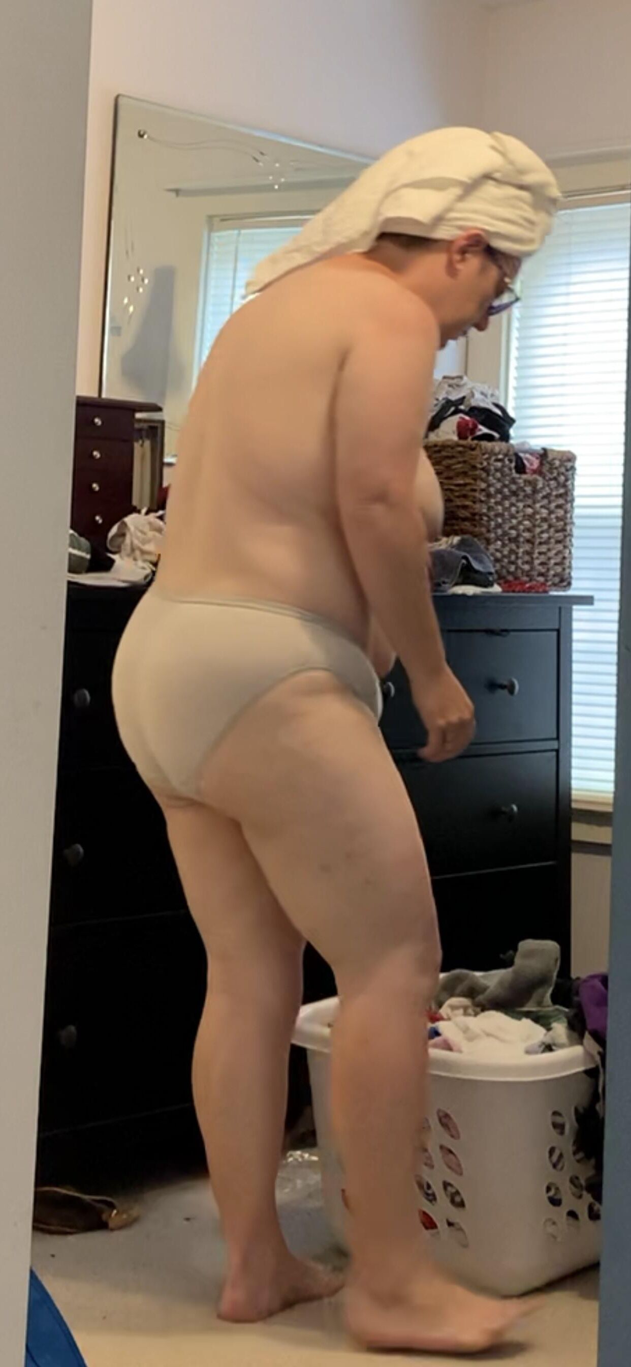 Jennifer bbw esposa preparándose