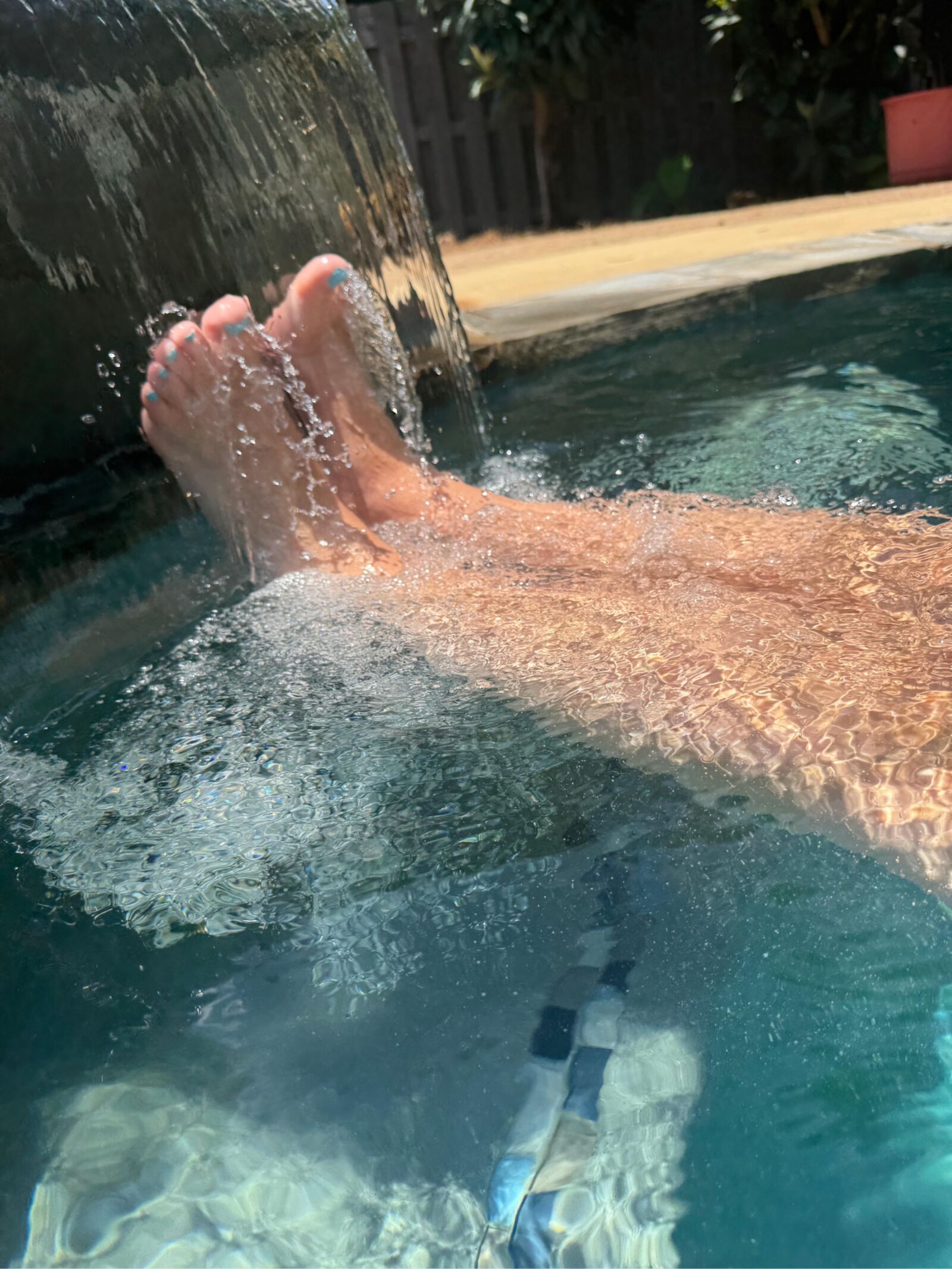 Dia da piscina