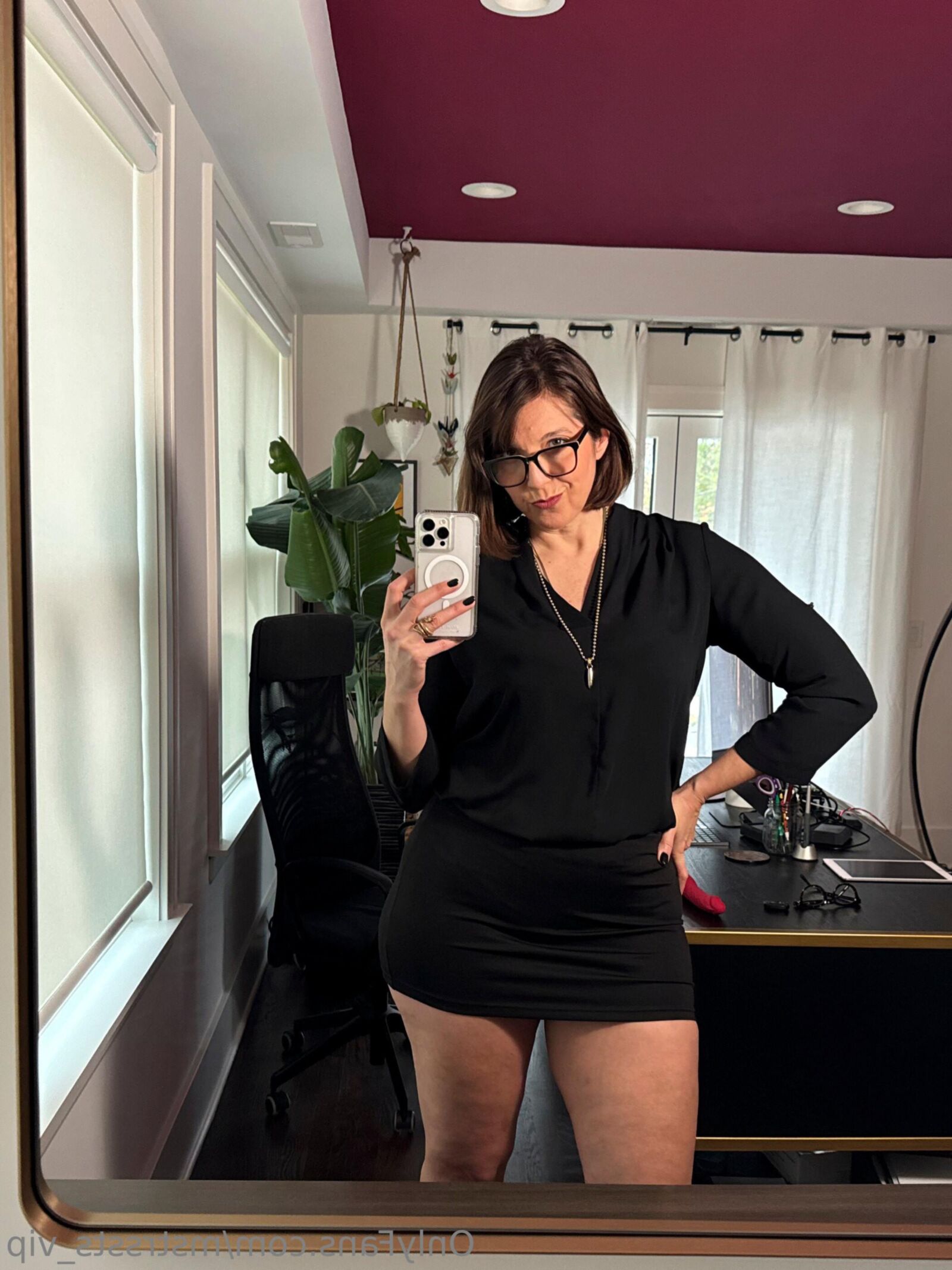 Mistress Big Butt Big Big Tits Milf hermosa con gafas Hot Hot
