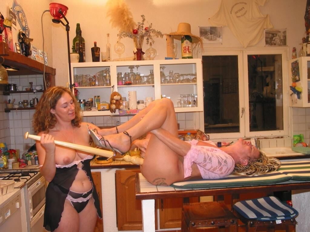 My wife Irene at the mercy of a Spanish couple