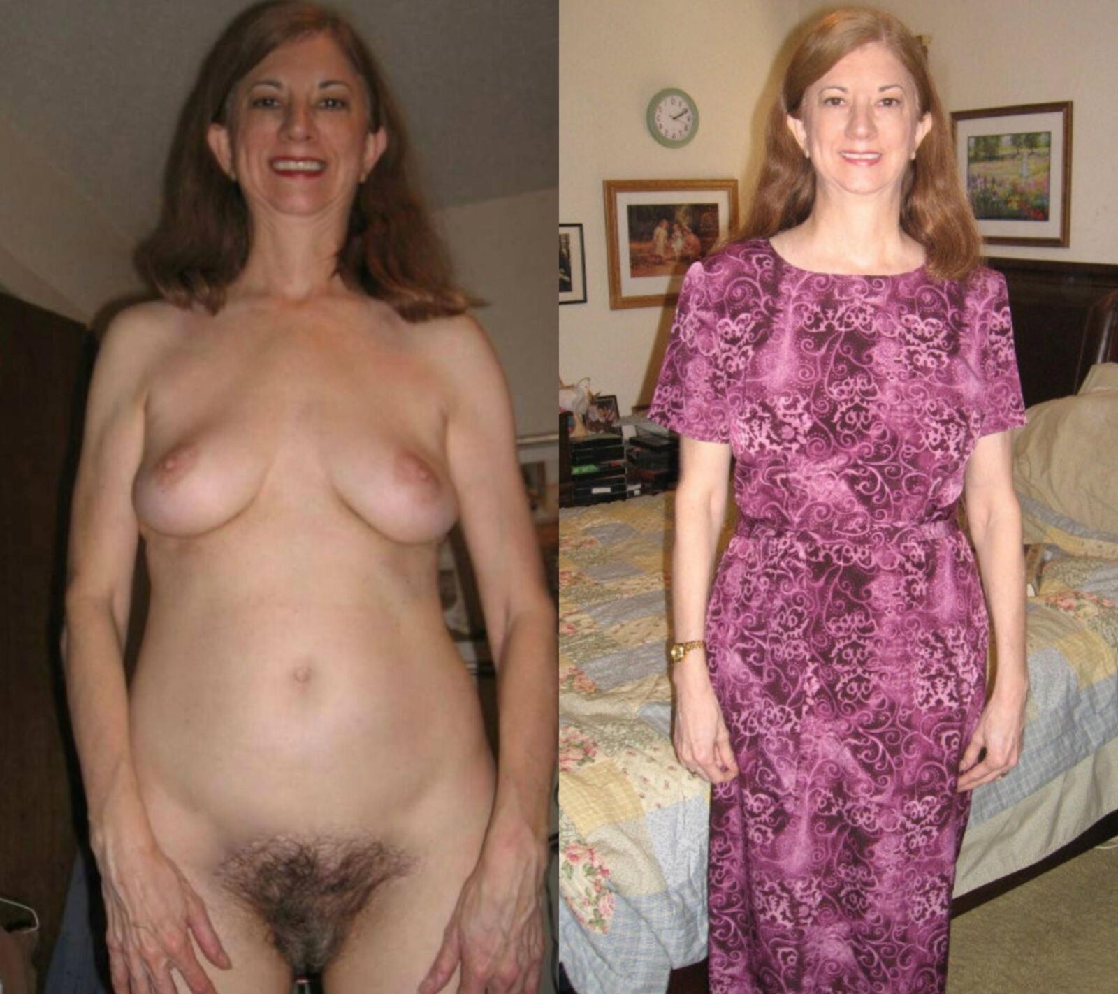 amateur matures dressed undressed stiched 