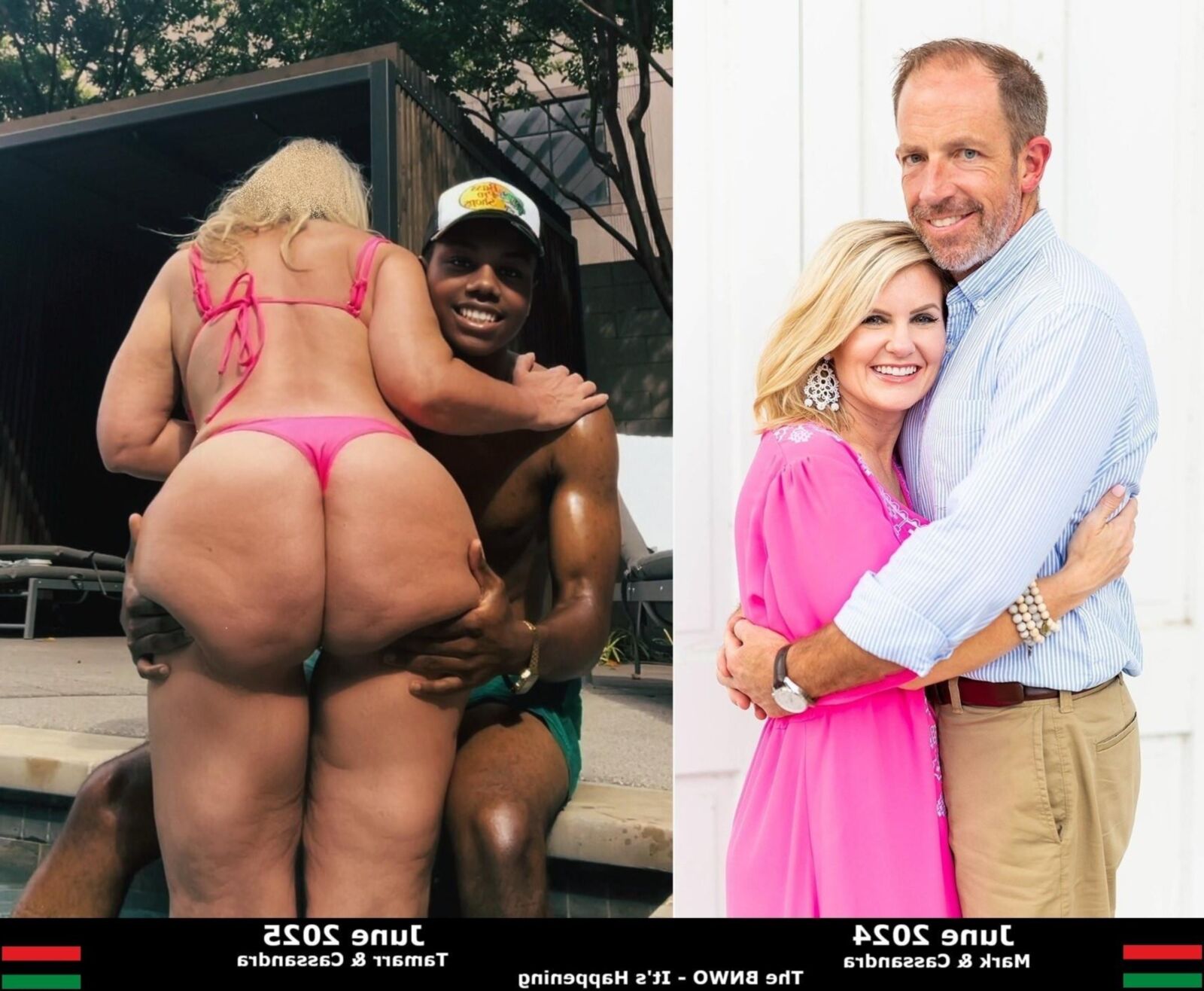 My Interracial BNWO Cuckold Caps 