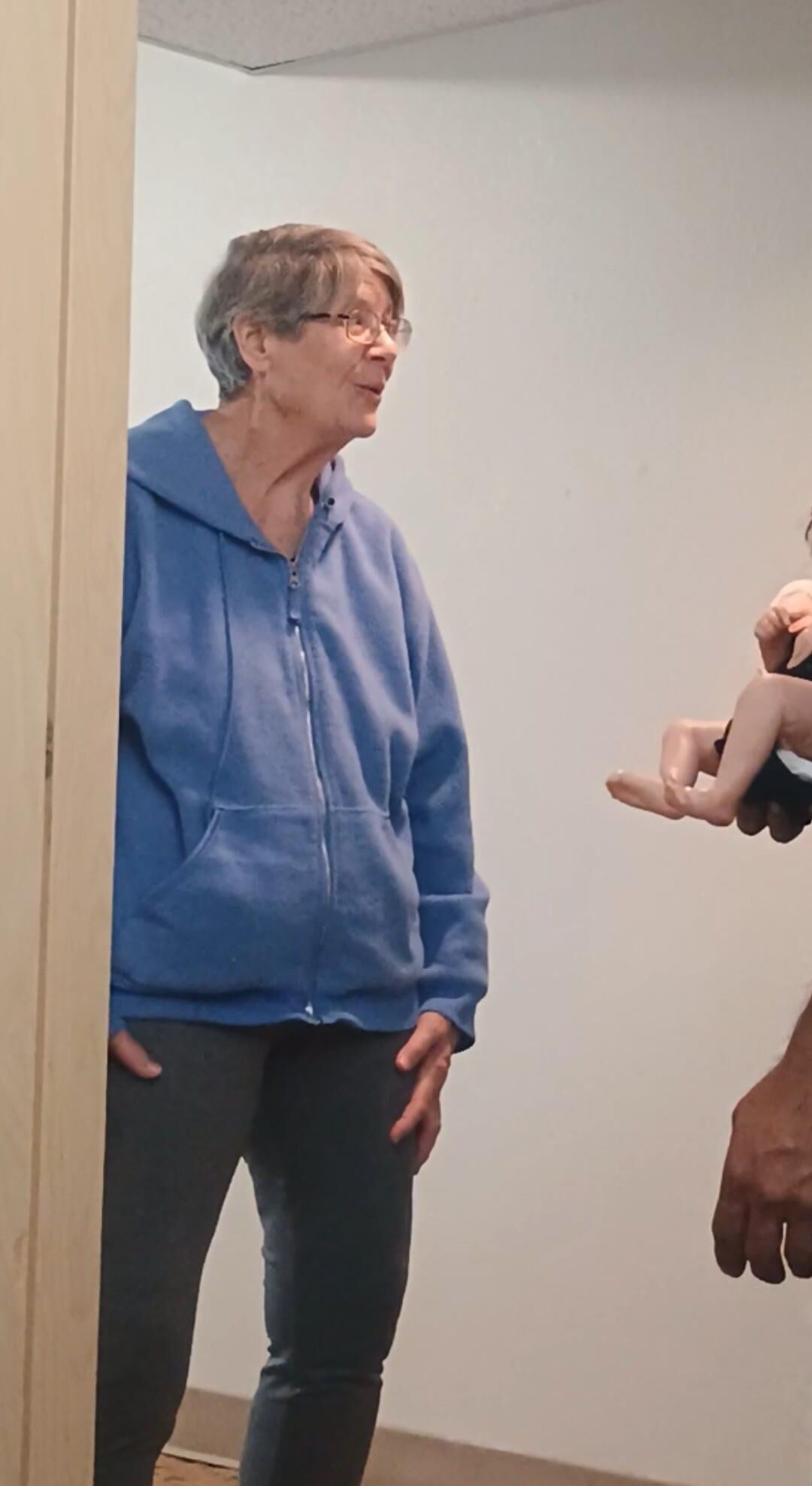 Elderly women obsessed with dolls