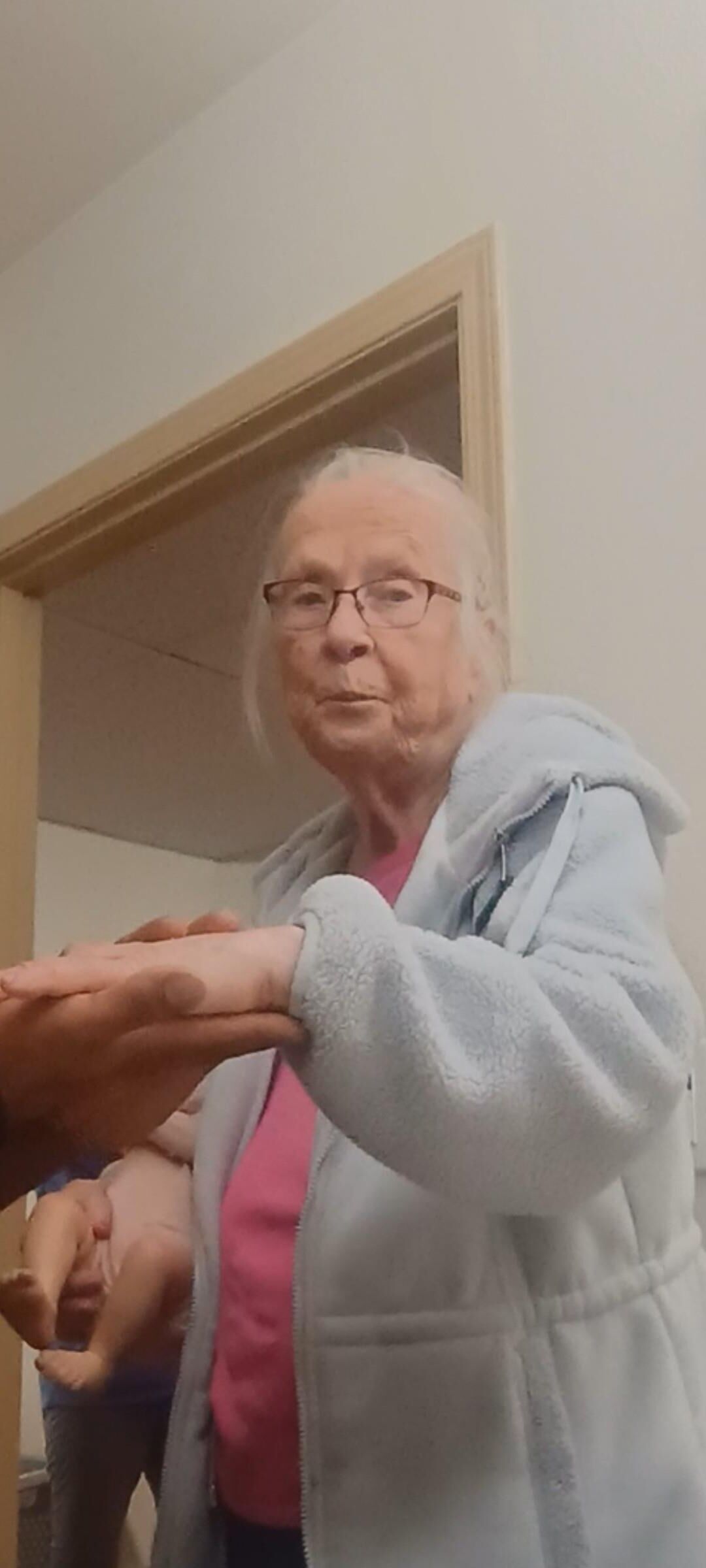 Elderly women obsessed with dolls