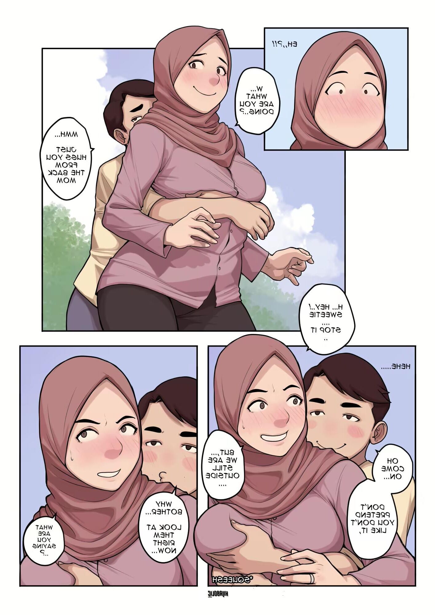 Mom, Son and Grandma Hentai