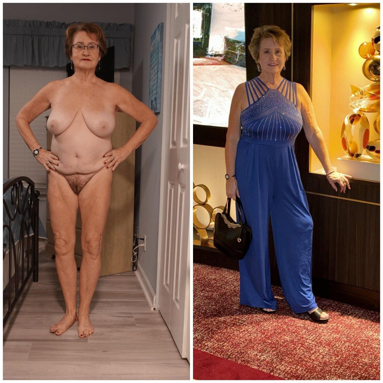 Hot Amateur Gilf Granny Val