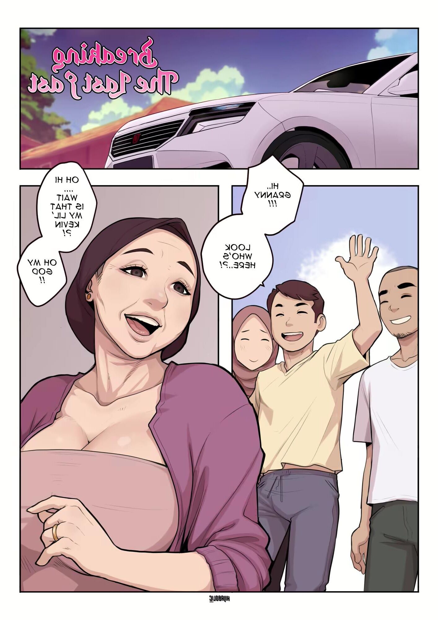 Mom, Son and Grandma Hentai