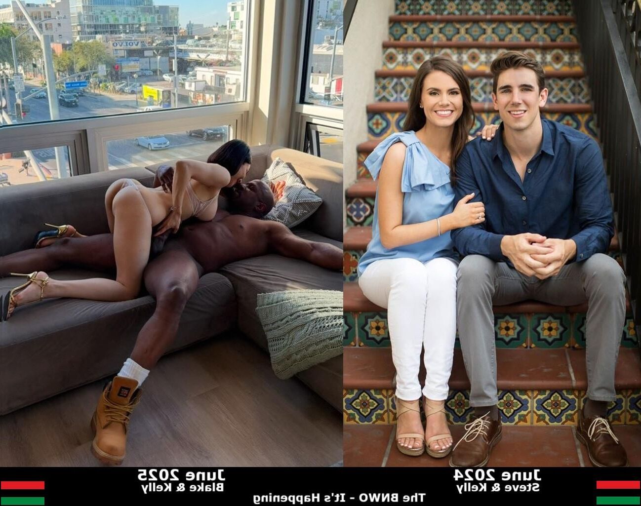 My Interracial BNWO Cuckold Caps 