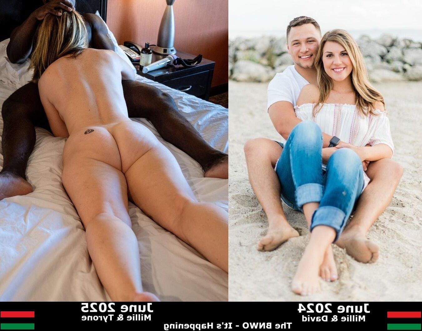 My Interracial BNWO Cuckold Caps 