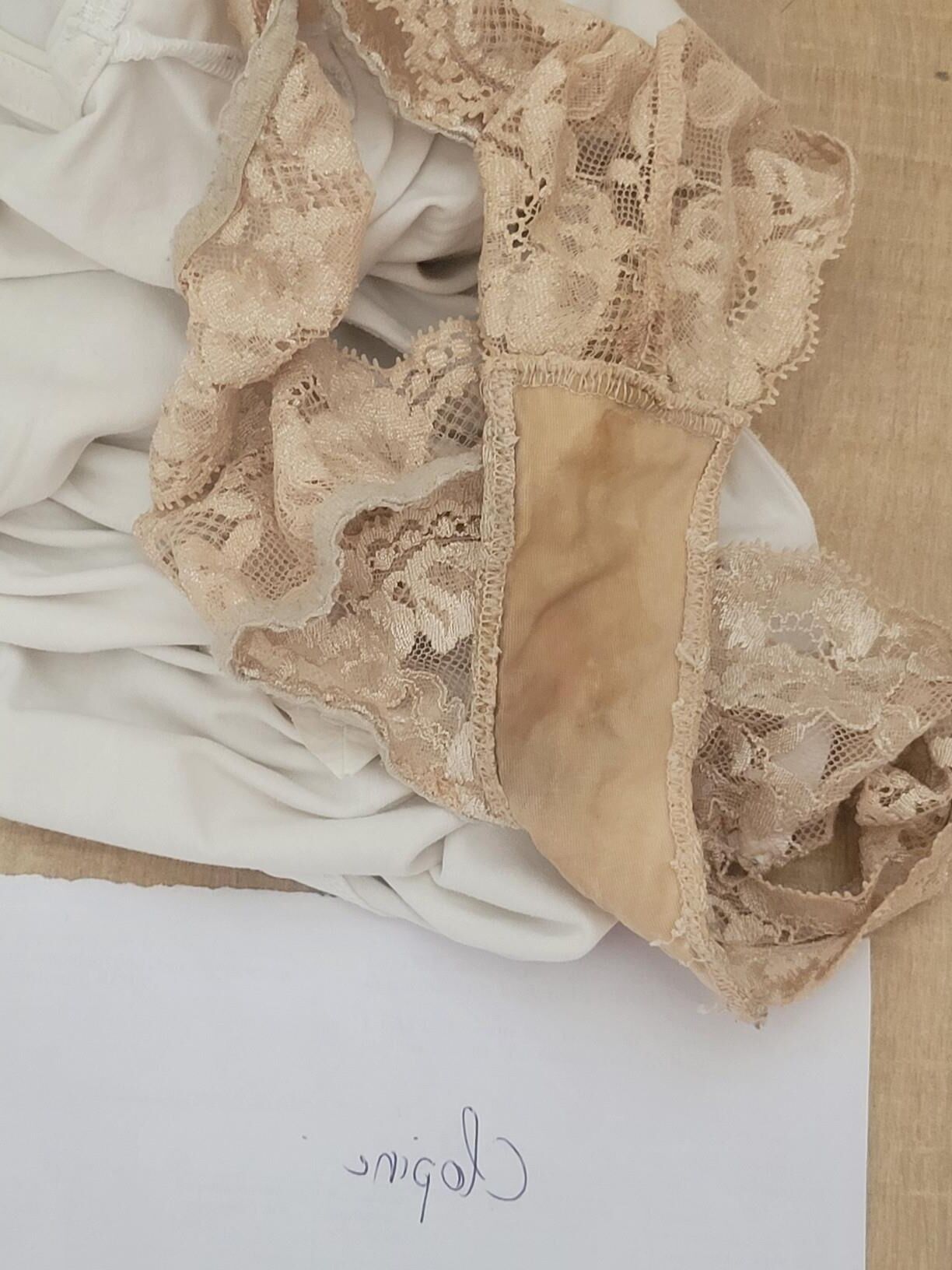 French Mature Undies / Les Culottes de Ma Femme.
