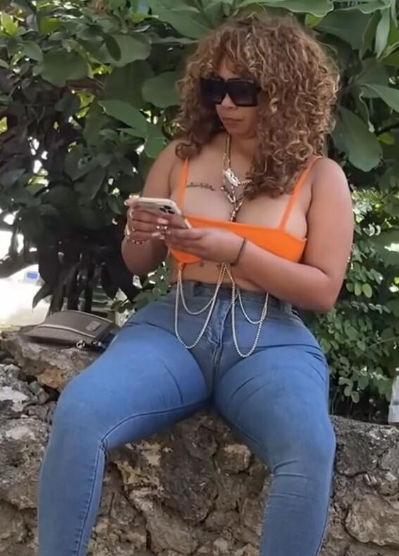 Candid Pawgs Tight Jeans and Pants