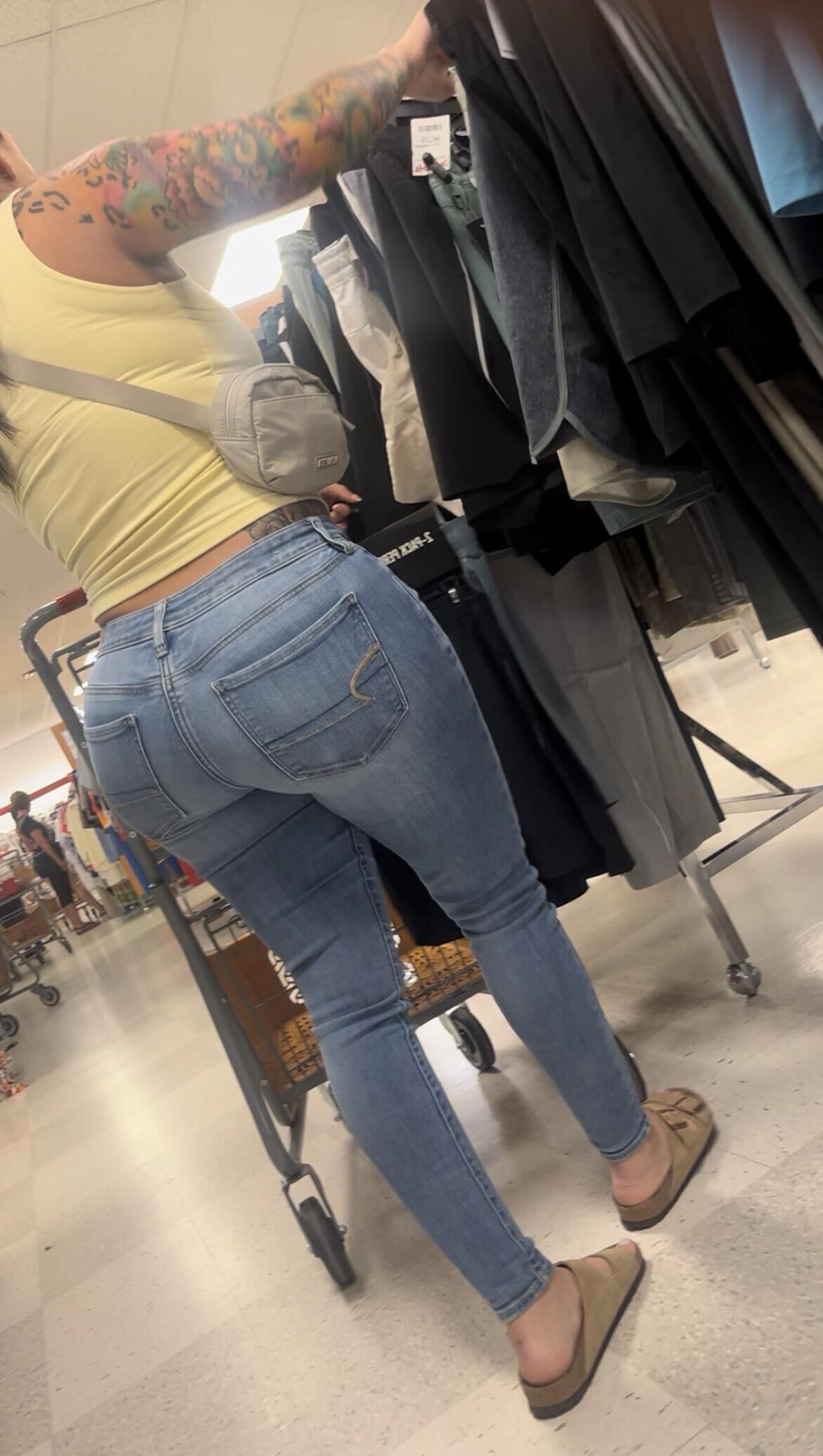 Candid Pawgs Tight Jeans and Pants